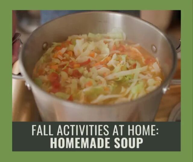 Try experimenting with different soup recipes. 🍲

Warm, hearty soups are perfect for the cooler weather!