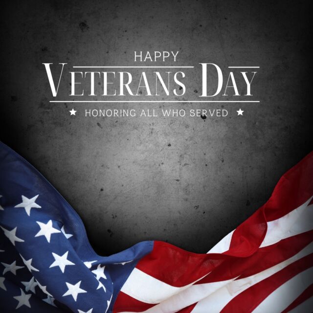 We are honoring all of the Veterans this #VeteransDay!

We appreciate all of your hard work and sacrifice 🇺🇸