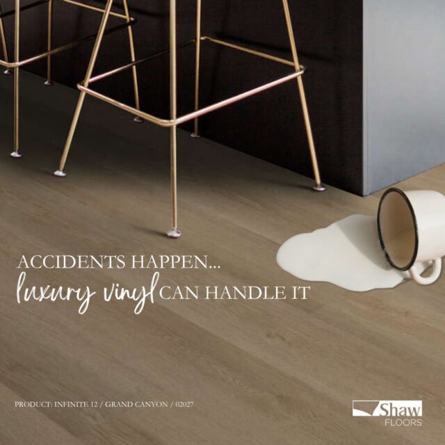 Spills happen—but with luxury vinyl flooring, it's no big deal! 🧼✨ Durable, stylish, and easy to clean, it’s designed to handle life’s little messes. For more information visit http://www.conceptflooring.com

#LuxuryVinyl #FlooringMadeForLife #ShawFloors