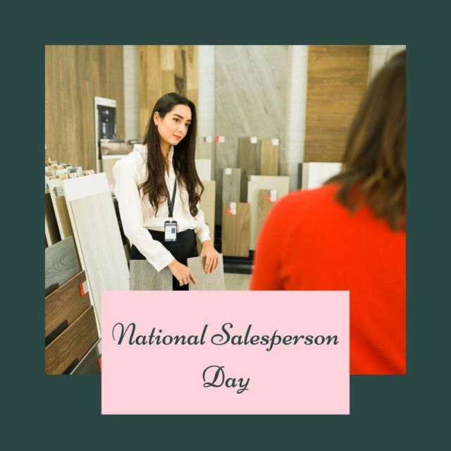 Happy National Salesperson Day to our incredible team at Concept Flooring Inc.! 🌟

Today, we want to take a moment to appreciate the hard work, dedication, and expertise that our sales team brings to serving you. 🙌